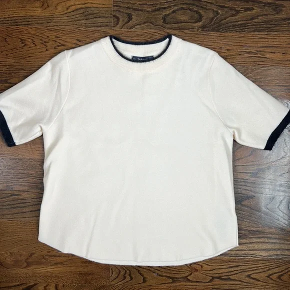 Zara Cream and Black Skirt Set - Picture 2 of 9